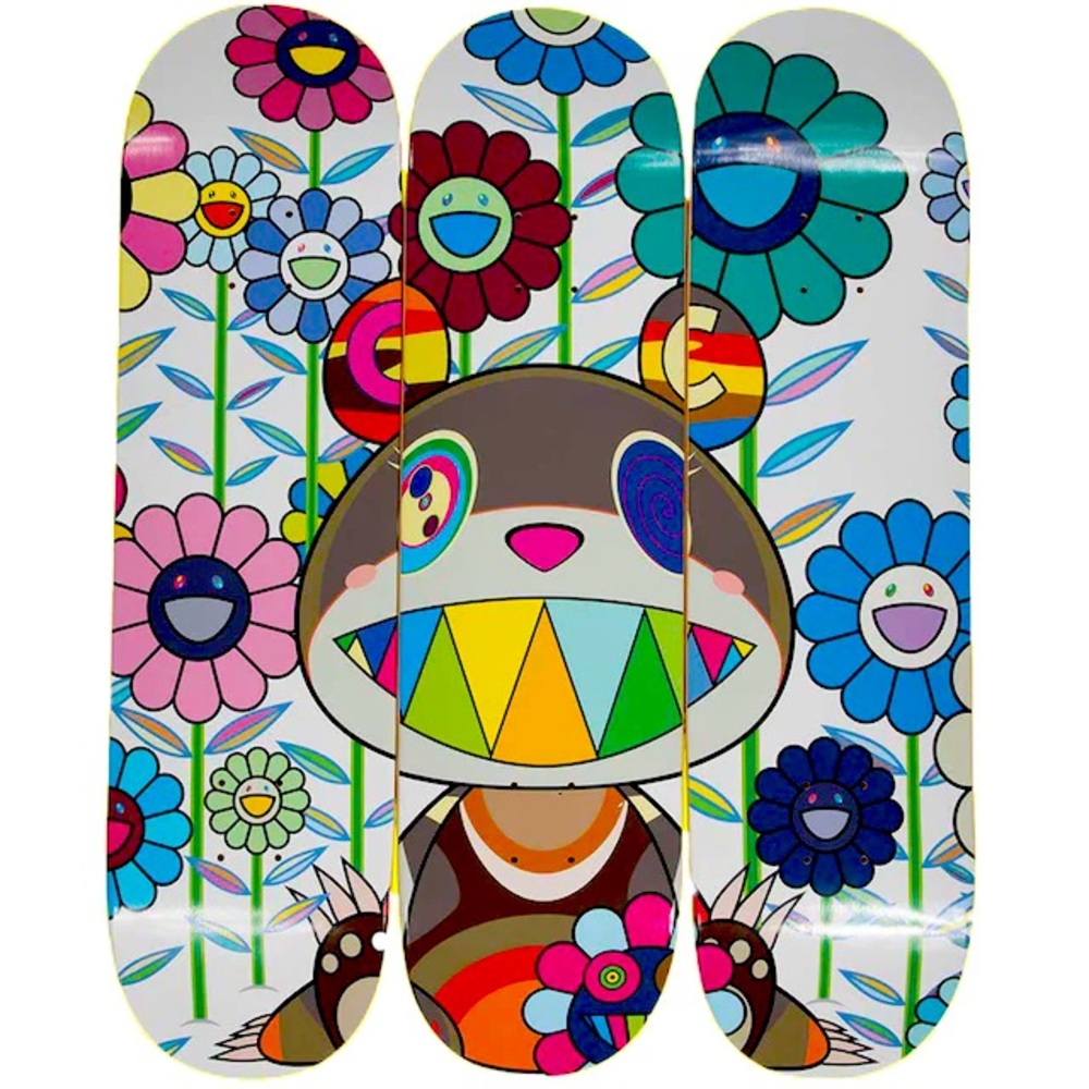 *NWT* Takashi Murakami × ComplexCon Eden
Skateboard Deck (Set of 3) *Deadstock*